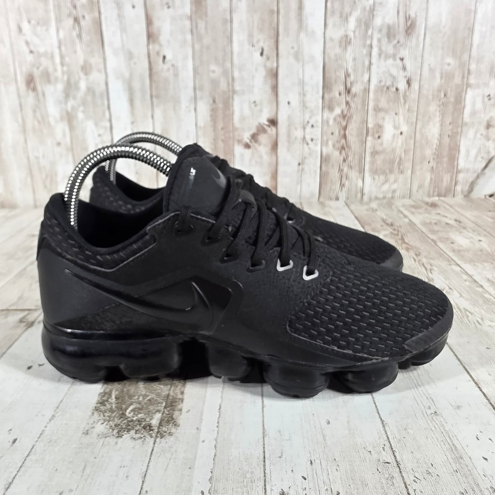 Nike Air VaporMax CS Triple Black AH9045-002 Womens Running Shoes Size 7